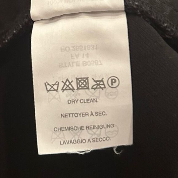 J. Crew Black Sydney Jogger Pants Zipper Pockets Size 8 Style B0587 - Picture 9 of 11